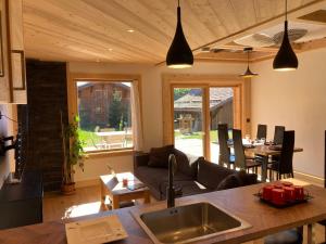 Chalets Superbe Chalet a Megeve 7 pers Pres des Pistes : photos des chambres