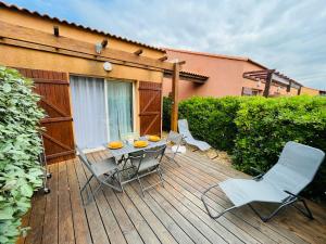 Villas Pavillon dans residence avec Piscine - Narbonne Plage 4BS18 : photos des chambres