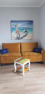 Uroczy Apartament Happy 01 z widokowym tarasen na dachu - tuż przy plaży !!!