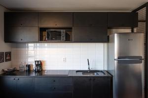 Studio moderno no Parque Una com vaga de garagem