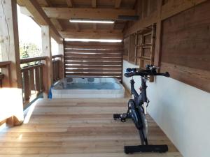 Maisons de vacances chalet l'Orignal 145m2, 10pers, pied de piste,SPA : photos des chambres