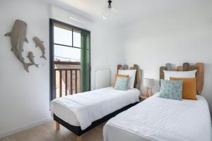 Bel appartement pour 6, vue mer, 50m plage