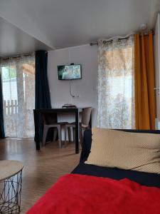 Mobil-home Chez Patthy, quartier de la Jasse au camping les Sables du Midi à Valras-Plage