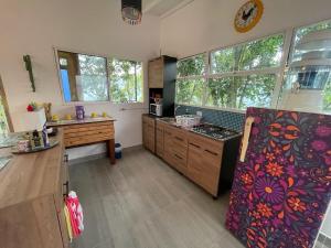 Romántico refugio en la montaña