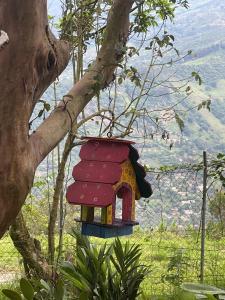 Romántico refugio en la montaña