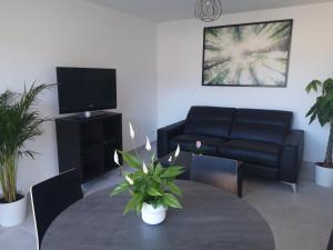 La perle de provence, appartement neuf en rez de Jardin clos, au calme, clim, salle deau dans chaque chambre, à 900m du centre de Nyons