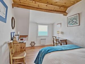 Maisons de vacances Holiday Home Charme de la plage du Moulin by Interhome : photos des chambres