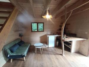 Chalets Cabane Insolite a la Ferme : photos des chambres