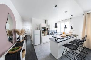 Appartements Vegetal Spa : Relax et Cocooning - Maison de ville Tours - Proche gare : photos des chambres