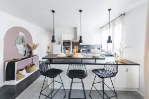 Appartements Vegetal Spa : Relax et Cocooning - Maison de ville Tours - Proche gare : photos des chambres