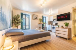 Appartements Le CosyGreen - Central/Netflix/Wifi Fibre - Sejour Lozere : photos des chambres