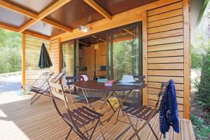 Campings Huttopia Lac de l'Uby - Gers : Chalet 2 Chambres