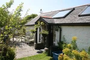 Cosy barn on rural smallholding with alpacas, goats & pigs - Gwennap