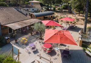 Campings Huttopia Fontvieille : photos des chambres