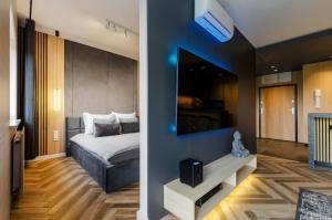LupoApartments Premium z Klimatyzacją, Wanną w Sypialni Manufaktura Parking Dostęp na Kod