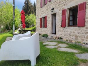 Maisons de vacances Se reconnecter a la nature au gite 3 etoiles de Montager a Saint Andre de Chalencon : photos des chambres