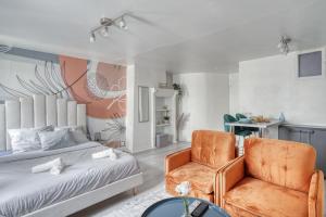 Appartements La Perle de Pontoise - studio proche Paris : photos des chambres