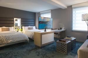 Deluxe Queen Room with Two Queen Beds room in Renaissance Albany Hotel