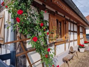 Chalets Une Maison a Colombages - Cosy, Lumineuse et Sauna : photos des chambres