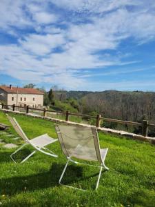 Maisons de vacances Se reconnecter a la nature au gite 3 etoiles de Montager a Saint Andre de Chalencon : photos des chambres