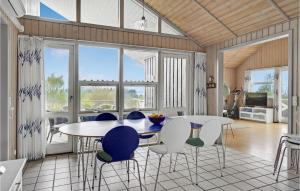 Awesome Home In Knebel With Sauna