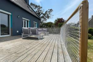 Maisons de vacances TI GLAS - La maison bleue : photos des chambres