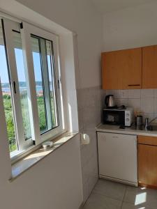 Apartment "Relaxing place" in Barbat with sea view