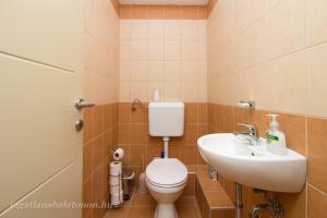 547 - Közvetlen vízparti, 2 hálószobás, kertkapcsolatos apartman