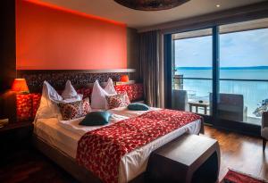Deluxe Plus Double Room with Balcony and Spectacular Lake View room in Mala Garden Design Hotel