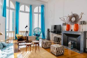 Appartements Monaco/Beausoleil I : Luxury Apartment 1BR vue Mer : photos des chambres