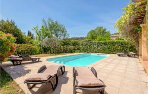 Maisons de vacances Awesome home in Callian with Outdoor swimming pool, WiFi and 3 Bedrooms : photos des chambres