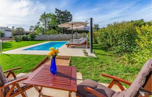 Stunning Home In Premantura With 3 Bedrooms, Wifi And Outdoor Swimming Pool 
