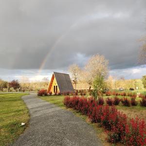 Tentes de luxe Tipi Apache des monteaux : photos des chambres