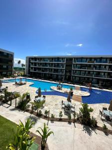 Flat ManaBeach06 com Vista para Piscina 300 metros da Paria de Muro Alto Porto de Galinhas