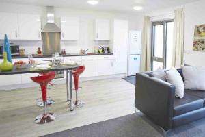 Bedrooms at Century Square in Sheffield