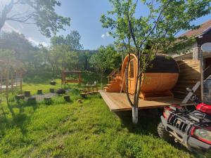 Cabana de Vis Valea Prahovei - ciubăr și saună la munte