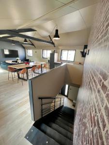 Appartements Le Loft Manhattan, en centre ville, proche Sainte Bernadette avec Parking, PRIMO C0NCIERGERIE : photos des chambres