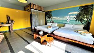 Phòng 4 người Nhìn ra cảnh Núi non (Quadruple Room with Mountain View)