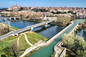 Appartements Arcole 6 Jolie T2 Beziers Centre Garage-wifi -Tv connectee-Clim : photos des chambres