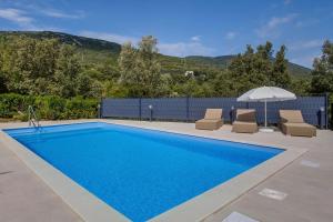 Villa VALERIE with pool and sea view