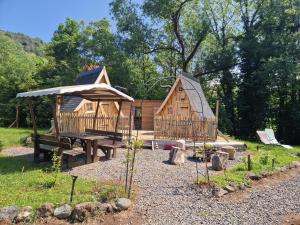 Sejours a la campagne Les cabanes feeriques du Cheix : photos des chambres