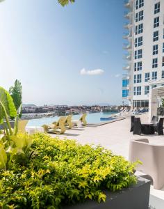 private ocean view studio apartment