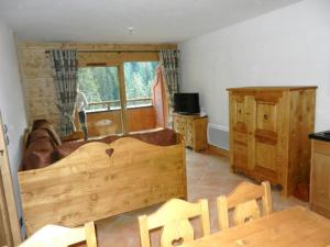 Appartement cosy 6 pers, balcon, piscine couverte, garage, Crest-Voland - FR-1-733-124