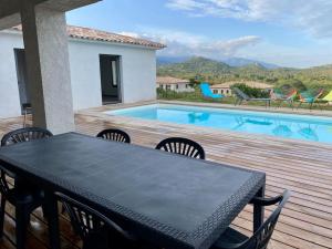 Maisons de vacances Villa en residence a Sotta vue panoramique sur Porto-Vecchio ! : photos des chambres