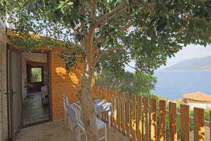 Muhteşem deniz manzaralı ağaç ev