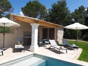 Maisons de vacances Bastide Toujours Dimanche, Maison de vacances avec vue & piscine privee : photos des chambres