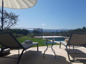 Maisons de vacances Bastide Toujours Dimanche, Maison de vacances avec vue & piscine privee : photos des chambres