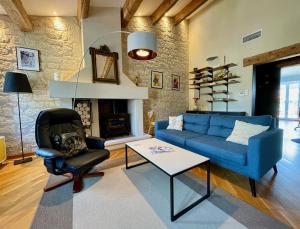 LAtypique - T3 grande terrasse, BBQ vue et cheminée