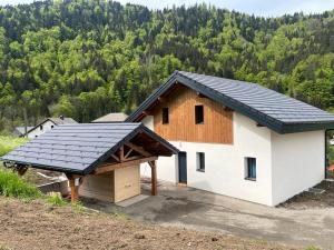 Villas Luxurious new villa in the Alpes with sauna and jacuzzi : photos des chambres