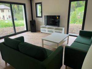 Villas Luxurious new villa in the Alpes with sauna and jacuzzi : photos des chambres